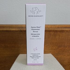 Drunk Elephant Amino Rain Glasswater Serum New In Box